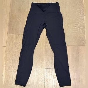 Lululemon Black Leggings Size 6!
